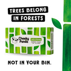 The Cheeky Panda Bamboo Facial Tissues Box Multipack | 12 Boxes of 80 | Silky Soft and Sustainable Bamboo - Like New
