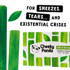 The Cheeky Panda Bamboo Facial Tissues Box Multipack | 12 Boxes of 80 | Silky Soft and Sustainable Bamboo - Like New
