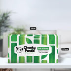 The Cheeky Panda Bamboo Facial Tissues Box Multipack | 12 Boxes of 80 | Silky Soft and Sustainable Bamboo - Like New