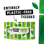 The Cheeky Panda Bamboo Facial Tissues Box Multipack | 12 Boxes of 80 | Silky Soft and Sustainable Bamboo - Like New