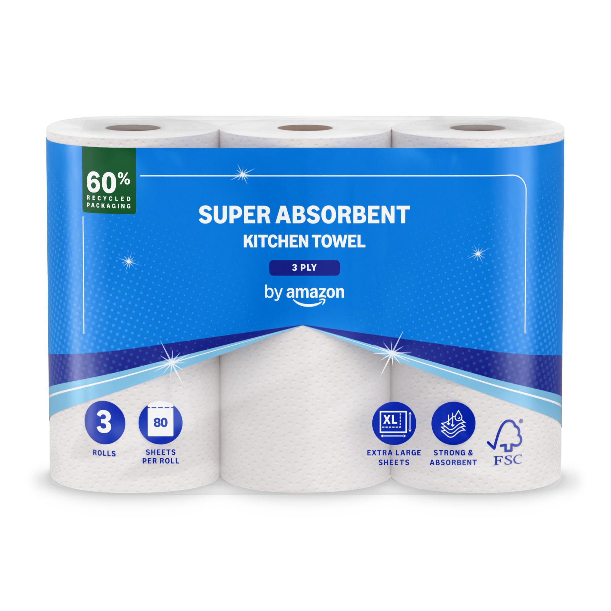 Velvet Classic Quilted Toilet Tissue 24 Rolls - Luxuriously Soft, Strong and Absorbent Toilet Roll - Jumbo Bulk Pack 24 Rolls - 3-ply - White