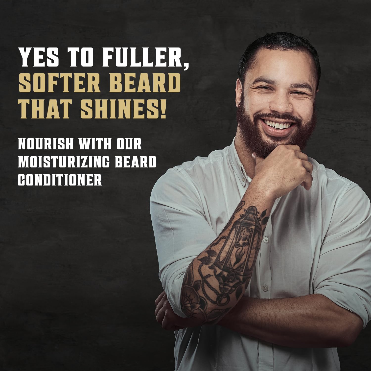 Viking Revolution - Beard Shampoo And Conditioner - Natural Beard Wash & Beard Conditioner With Argan & Jojoba Oils - Softens & Strengthens - Gifts For Men - Spiced Vanilla - 2 x 150 ml
