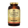 Solgar L-Lysine 1000 mg - Food Supplement, Pack of 250 Tablets - Premium Amino Acid Range - Vegan, Gluten Free - BBE 09/2028