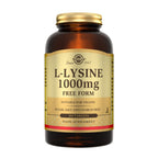 Solgar L-Lysine 1000 mg - Food Supplement, Pack of 250 Tablets - Premium Amino Acid Range - Vegan, Gluten Free - BBE 09/2028