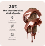 Vilgain Trouble Protein Bar (12x55 g) Milky Coconut - Protein Bar Without Artificial Sweeteners, Fiber-Rich Fitness Snack With Milk Chocolate, Whey Protein & Collagen Peptides, Gluten-Free - Damaged Box - BBE 04/2026