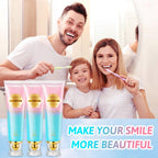 KutaKuta 3PCS Nicotinamide Whitening Toothpaste, 2025 Radiant Whitening Toothpaste Niacinamide Toothpastes, Intensive Natural Stain Removal & Gentle Non-Irritating for Fresh Breath Complete Care - BBE 02/2028