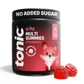 Tonic Health Kids Vitamins Gummies - 14 in 1 Kids Multivitamin with Vitamins A, C, D, E and Zinc, Strawberry Flavour, Month Supply (60 Count), Ages 3-12, No Added Sugar, No Sweeteners, Vegan - Damaged Box - BBE 09/2027