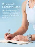 VitaThrive(R) Acetyl L Carnitine 500mg Capsules - High Strength ALCAR Supplement for Energy, Mental Focus, Brain Support & Cognitive Performance - Vegan Acetyl Carnitine Capsules - 90 Capsules - BBE 04/2028