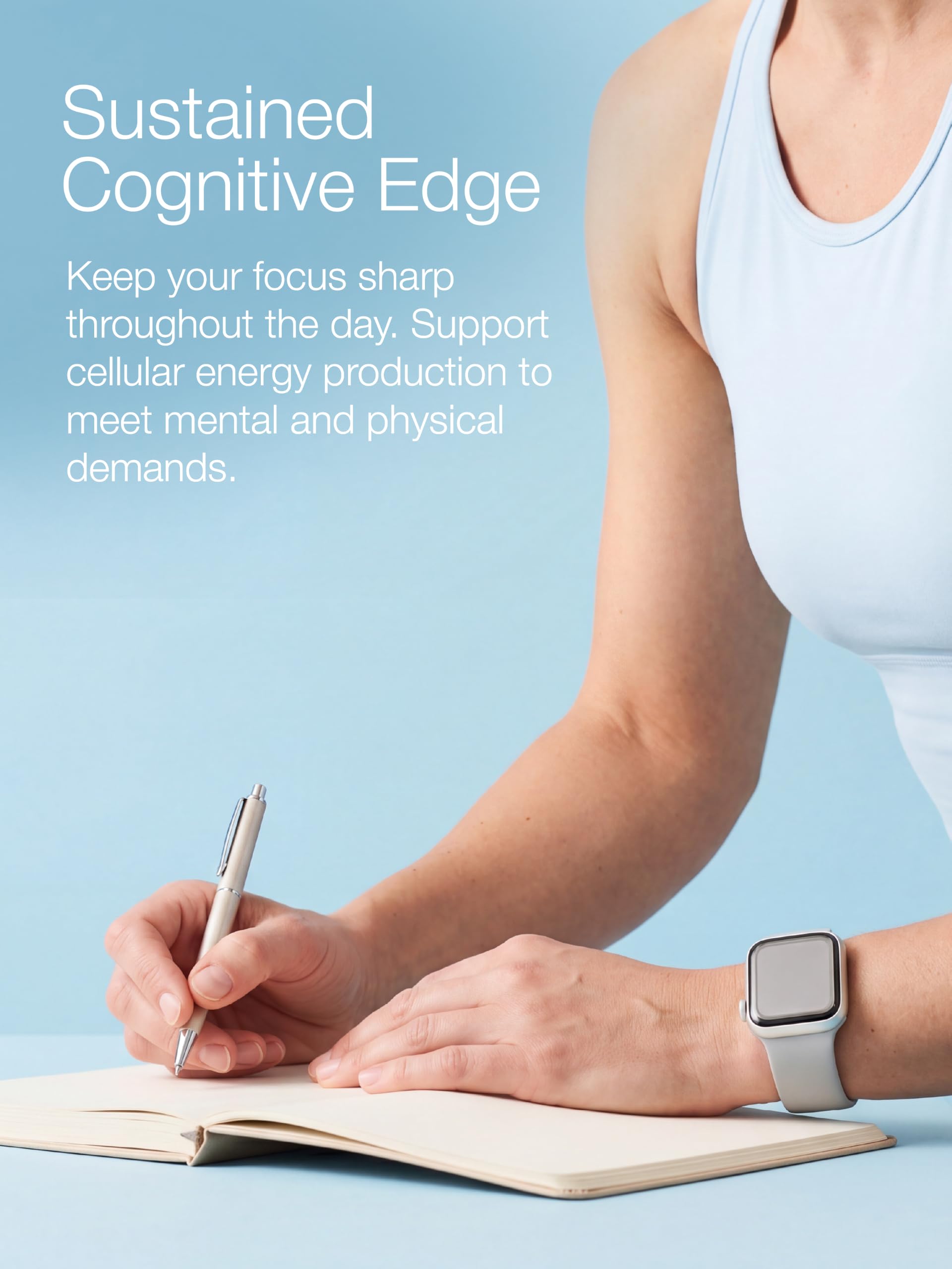 VitaThrive(R) Acetyl L Carnitine 500mg Capsules - High Strength ALCAR Supplement for Energy, Mental Focus, Brain Support & Cognitive Performance - Vegan Acetyl Carnitine Capsules - 90 Capsules - BBE 04/2028