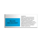 Vitamin C Tablets Sustained Release with Bioflavonoids - 60 Tablets - BBE 05/2028
