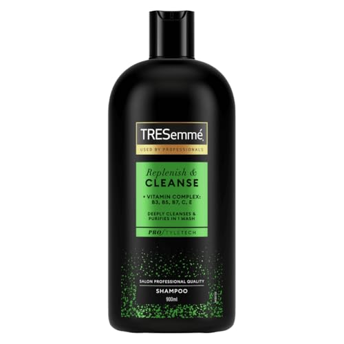 TRESemm'e Replenish & Cleanse Shampoo with vitamin C, Fresh , 900 ml , Pack of 1