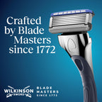 Wilkinson Sword Hydro 5 Razors Blade for Men, Men's Shaver Refill Pack, Skin Hydration, Carbon Coated Blades, 8 Razor Refills - Damaged Box