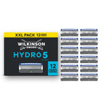 Wilkinson Sword Hydro 5 Razors Blade for Men, Men's Shaver Refill Pack, Skin Hydration, Carbon Coated Blades, 8 Razor Refills - Damaged Box