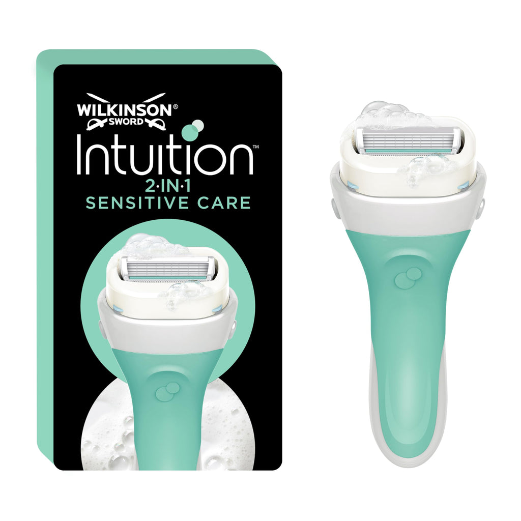 Wilkinson Sword Intuition Sensitive Care Women's Razor Blade Refills, Pack of 6, Enriched with Aloe Vera & Vitamin E