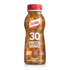 SlimFast o 30g Protein Meal Replacement Shake o Salted Caramel Latte Flavour o 242 Cals o 23 Vitamins + Minerals o No Added Sugar o Gut Friendly o Ready to Drink o 6 x 325 ml (6 meals) - BBE 06/2026