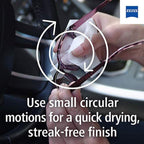 ZEISS Lens Wipes, Lens Cleaner for Glasses, Cameras & Binoculars,Individually Packed Single Use Disposable Cloths in Sachets, for Handy and Portable Spectacle Cleaning On The Go, 200 Count (Pack of 1)
