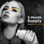 Zinc & Copper Supplement + Probiotics - 3 Months Supply - One Per Day - 25 mg Zinc Picolinate Vitamin Pills - Essential Minerals Supplements - 2 Billion CFUs Probiotic - Vegan, Non-GMO - 90 Capsules - BBE 05/2028