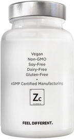 Zinc & Copper Supplement + Probiotics - 3 Months Supply - One Per Day - 25 mg Zinc Picolinate Vitamin Pills - Essential Minerals Supplements - 2 Billion CFUs Probiotic - Vegan, Non-GMO - 90 Capsules - BBE 05/2028