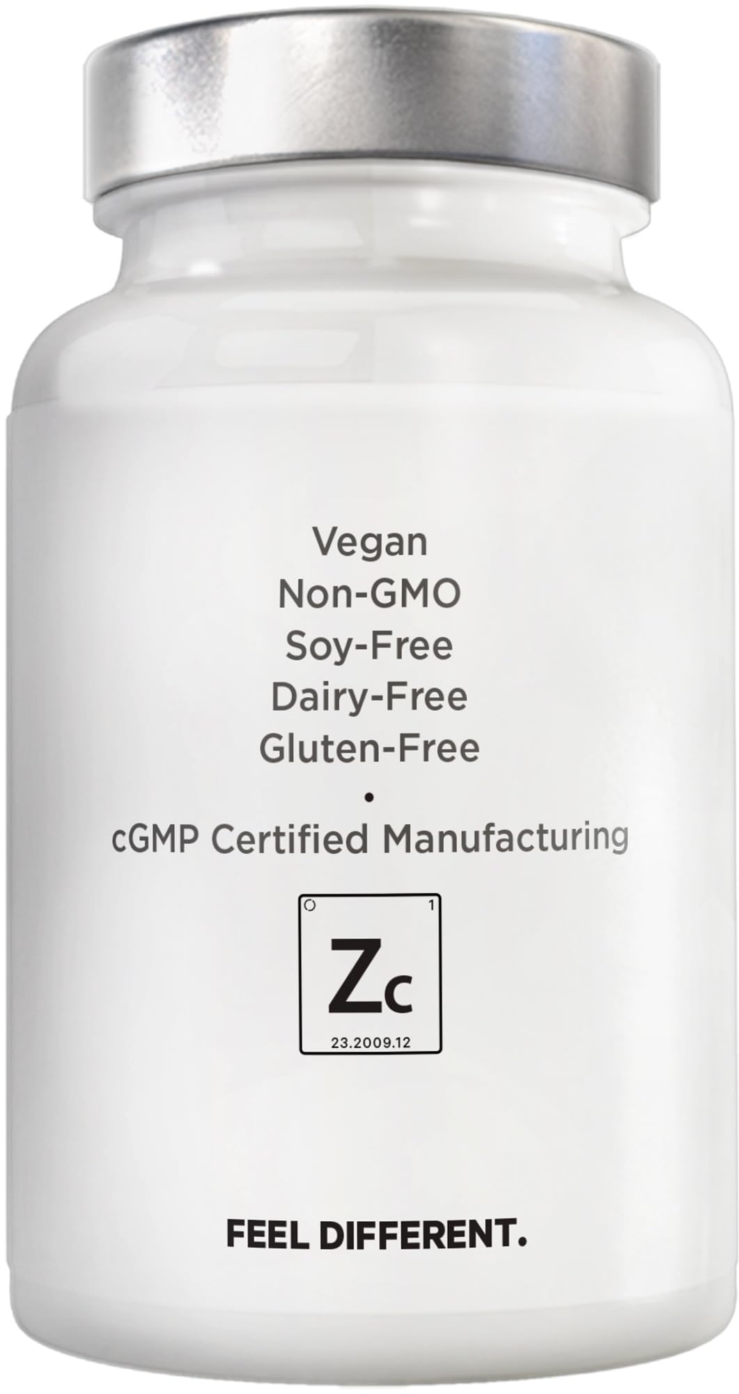 Zinc & Copper Supplement + Probiotics - 3 Months Supply - One Per Day - 25 mg Zinc Picolinate Vitamin Pills - Essential Minerals Supplements - 2 Billion CFUs Probiotic - Vegan, Non-GMO - 90 Capsules - BBE 05/2028