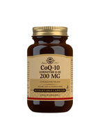 Solgar Coq-10 (Coenzyme Q-10) 200 Mg Vegetable Capsules - Pack of 30 - BBE 03/2028