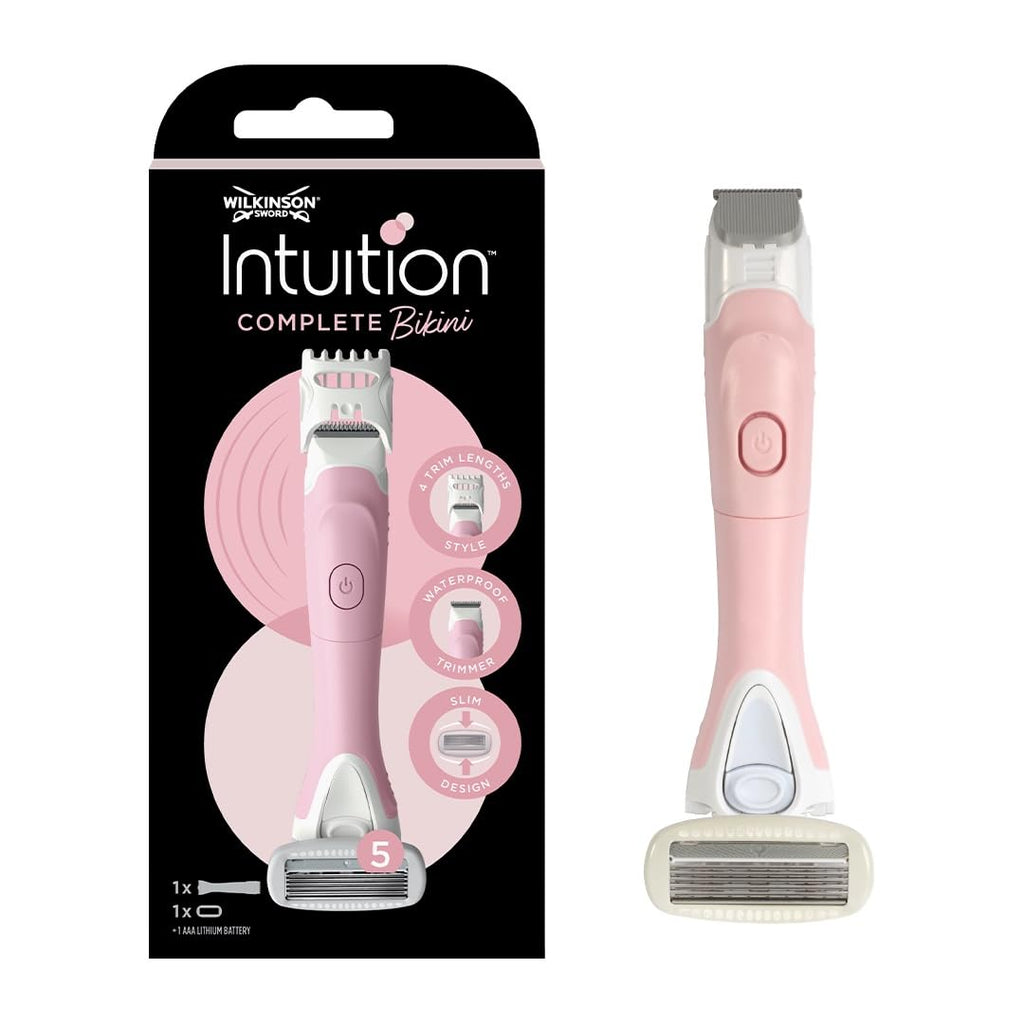 Wilkinson Sword Intuition Complete Bikini Women's 2in1 Trimmer and Razor