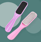 Wet & Dry Foot Rasp Callus Remover - High Grade Stainless Steel Metal Pedicure Tool for Soft Fancy Feet,Purple