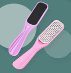 Wet & Dry Foot Rasp Callus Remover - High Grade Stainless Steel Metal Pedicure Tool for Soft Fancy Feet,Purple