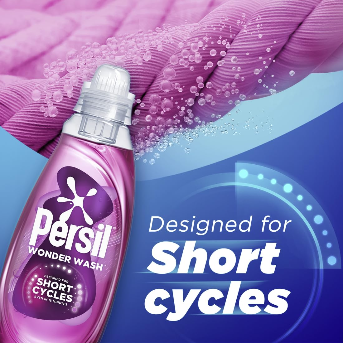 Persil Wonder Wash Ultra Care Bio Liquid Detergent 1.485 L (55 washes)