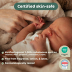 Naty BioEmbrace Baby Nappies | Sensitive Skin Safe Certified | Leak Protection up to 100% | Plant-Based Softness, Premium Comfort | Chlorine-Free | Size 3 (4-9kg), 180 Count