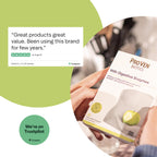 Pro-Ven Probiotics with Digestive Enzymes | Daily Gut Support 25 Billion Lab4 Friendly Bacteria | Calcium Aids Digestion for Adults | 30 Capsules - BBE 12/2027