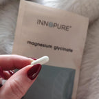INNOPURE Magnesium Glycinate (Bisglycinate) 200mg Elemental per Serving - Gentle & Bioavailable - 90 Vegan Capsules, Made in the UK