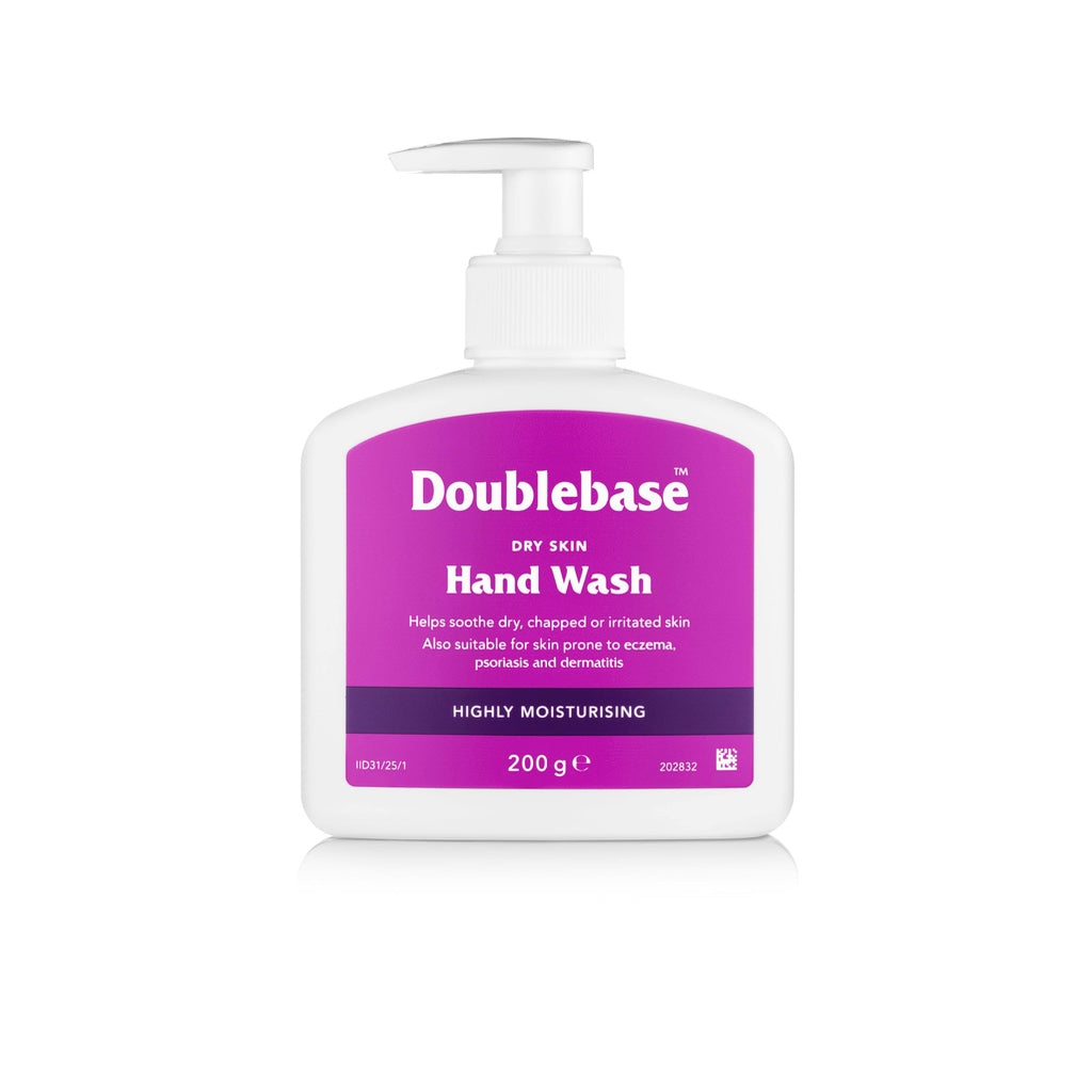 Doublebase Dry Skin Hand Wash. Moisturising, Non-Foaming. Also Suitable for Skin Prone to Eczema and Psoriasis, Soap and SLS Free (Packaging May Vary), 200g - Damaged Box