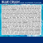 LevlUp Blue Crush Gaming Booster, Energy, Focus and Concentration Drink Powder for Gamers with Taurine, Caffeine, L-Tyrosine and Vitamin B12, Blue Raspberry Flavour, 320 g, 40 Servings - BBE 01/2026