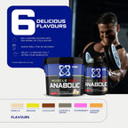 USN Muscle Fuel Anabolic All-In-One Muscle Mass Gainer, Vanilla Flavour - 4kg, 54g Protein Powder, 5g Creatine Powder & 5g BCAA Powder For Maximum Muscle Growth, Post Workout Recovery Drink Mix - BBE 01/2028