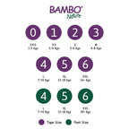 Bambo Nature Size 3 Premium Eco Nappies 4-8kg 9-18lb Pack of 6 x 28 Disposable Baby Diapers Dermatologically Tested Skin Friendly Sensitive Care