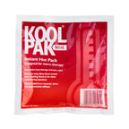 Koolpak Instant Hot Pack Mini 15 x 15cm Pack of 60 Disposable Heat Pads for Pain Relief First Aid Injury Treatment and Muscle Soothing - Damaged Box