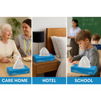 OfficeHarbour Soft White Facial Tissues 2 Ply Bulk Pack 36 Boxes of 100 Tissues 3600 Sheets Total for Home & Office Use