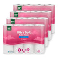 Amazon Ultra Soft Toilet Tissue 48 Rolls 4-Ply Quilted Bathroom Paper Bulk Buy 4 Packs of 12 FSC Certified 160 Sheets Per Roll