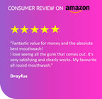 Dentyl Dual Action CPC Mouthwash Fresh Clove 500ml Alcohol Free Total Care Oral Rinse 6 Pack - Damaged Box