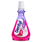 Dentyl Dual Action CPC Mouthwash Fresh Clove 500ml Alcohol Free Total Care Oral Rinse 6 Pack - Damaged Box