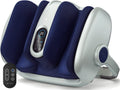 Miko Shiatsu Foot Massager Machine with Heat Therapy Deep Tissue Kneading for Circulation and Plantar Fasciitis Relief Fits Up to Size 15 - Damaged Box