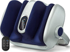 Miko Shiatsu Foot Massager Machine with Heat Therapy Deep Tissue Kneading for Circulation and Plantar Fasciitis Relief Fits Up to Size 15 - Damaged Box