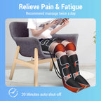Comfier Leg and Knee Massager Machine with Heat 4D Kneading Calf Massage Boots Electric Compression Wraps for Circulation and Pain Relief - Like New