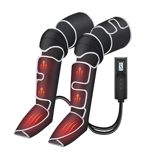 Comfier Leg and Knee Massager Machine with Heat 4D Kneading Calf Massage Boots Electric Compression Wraps for Circulation and Pain Relief - Like New
