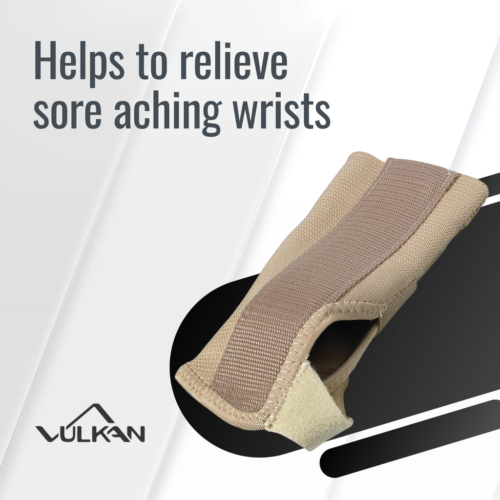 Vulkan Left Wrist Brace Medium Support for Carpal Tunnel Arthritis and Sports Injury Medical Compression Wrist Strap Support Medium Size - Good