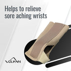 Vulkan Left Wrist Brace Medium Support for Carpal Tunnel Arthritis and Sports Injury Medical Compression Wrist Strap Support Medium Size - Good