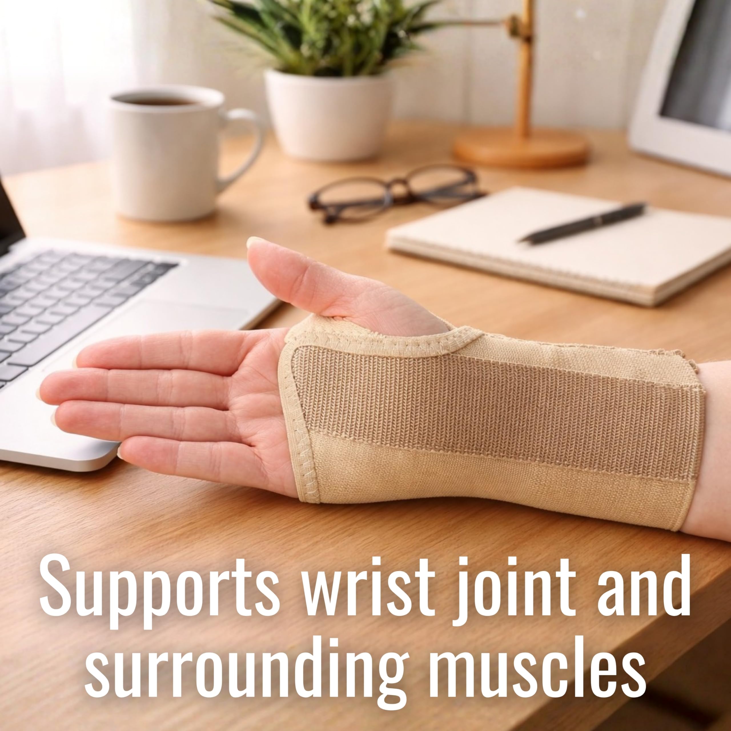 Vulkan Left Wrist Brace Medium Support for Carpal Tunnel Arthritis and Sports Injury Medical Compression Wrist Strap Support Medium Size - Good