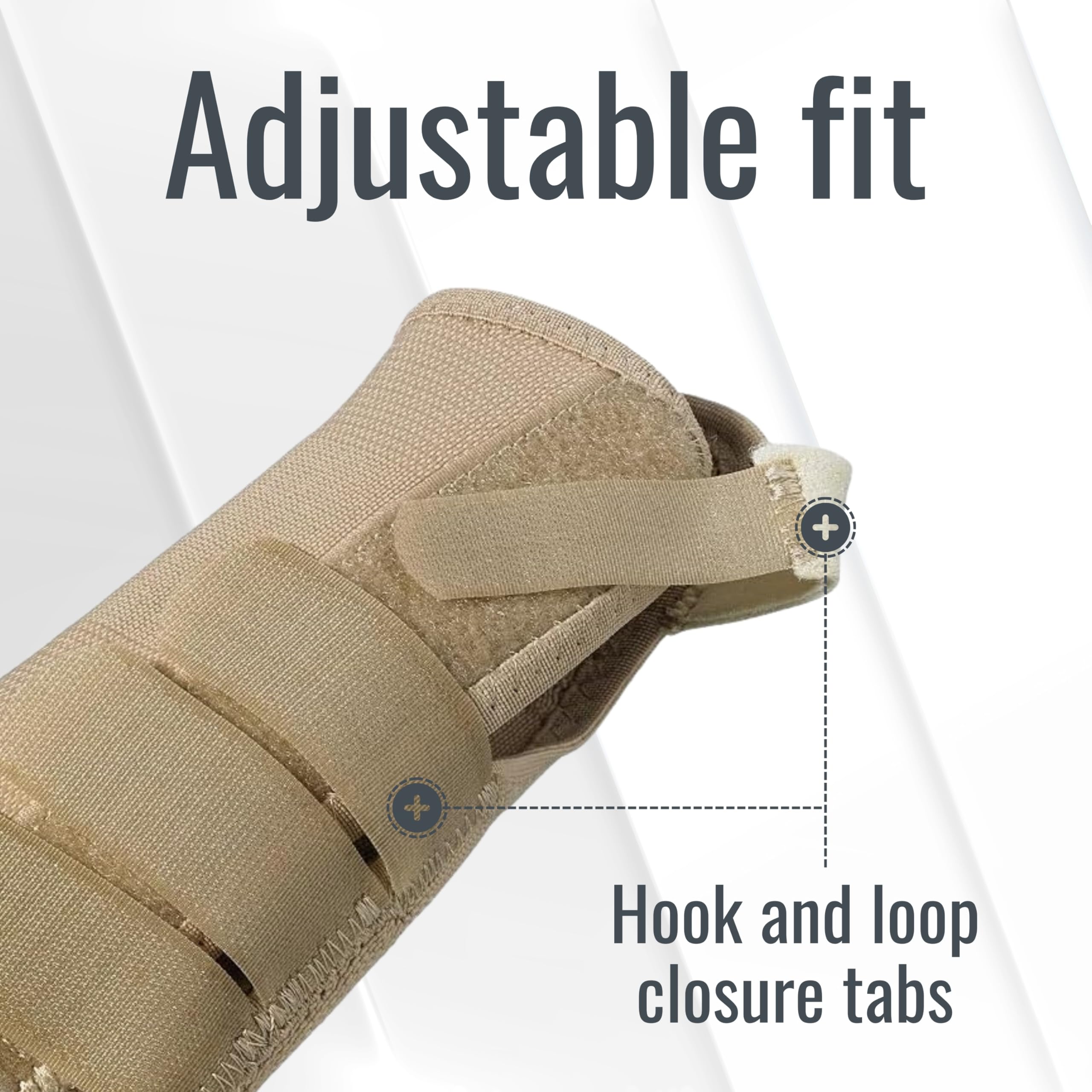 Vulkan Left Wrist Brace Medium Support for Carpal Tunnel Arthritis and Sports Injury Medical Compression Wrist Strap Support Medium Size - Good