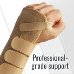 Vulkan Left Wrist Brace Medium Support for Carpal Tunnel Arthritis and Sports Injury Medical Compression Wrist Strap Support Medium Size - Good