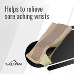 Vulkan Left Wrist Brace Medium Support for Carpal Tunnel Arthritis and Sports Injury Medical Compression Wrist Strap Support Medium Size - Good